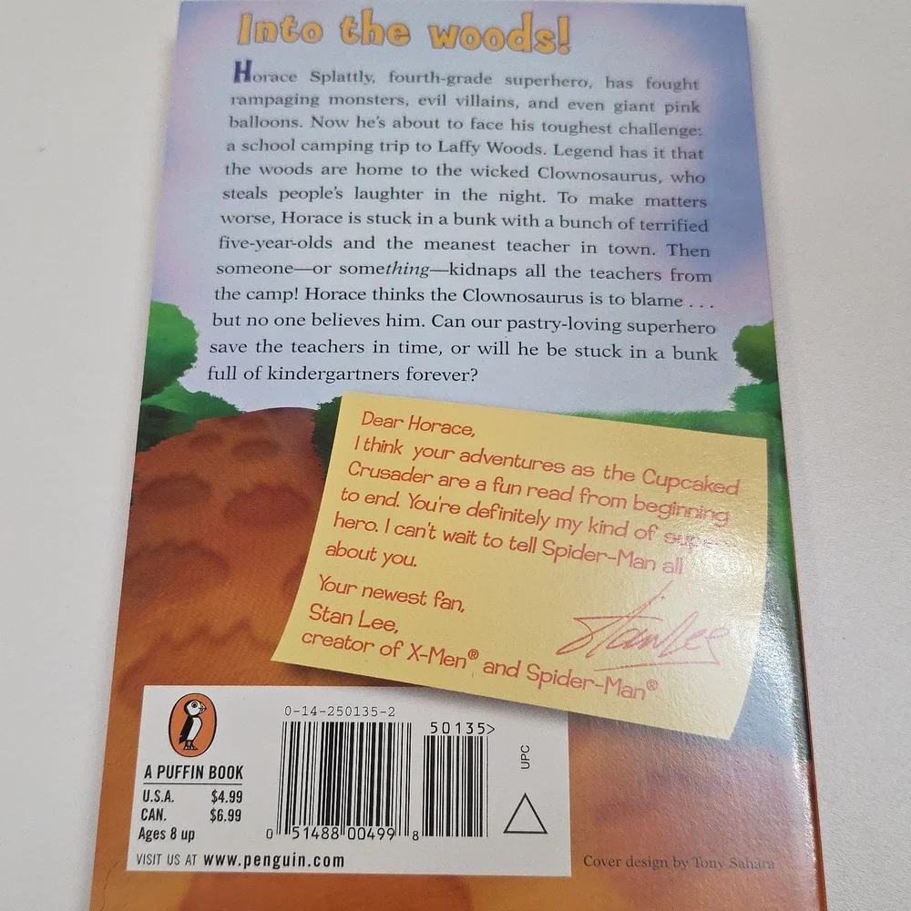 Horace Splattly Books By Lawrence David Readers Ages 7 - 12 Chapter Books
